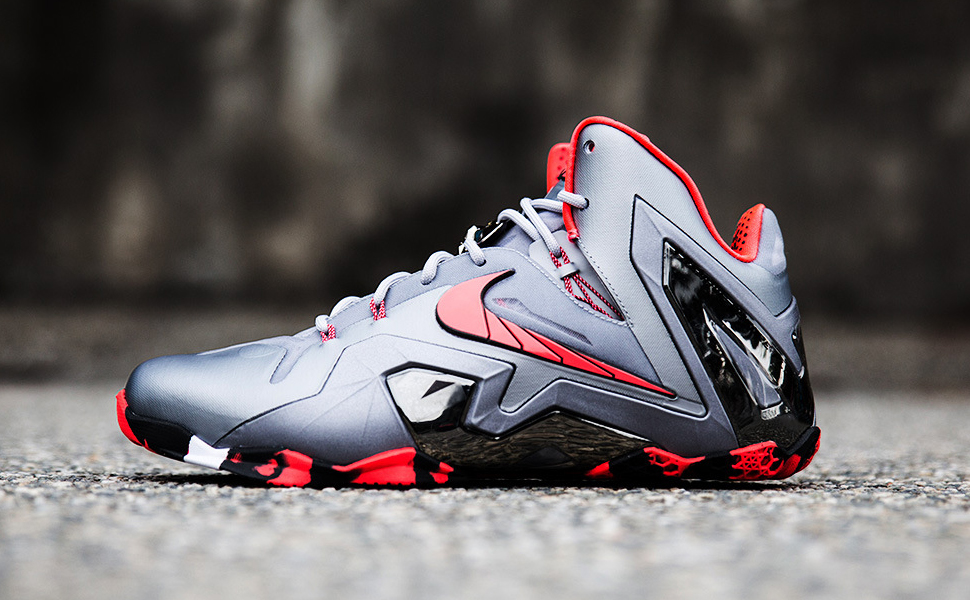 lebron 11s red